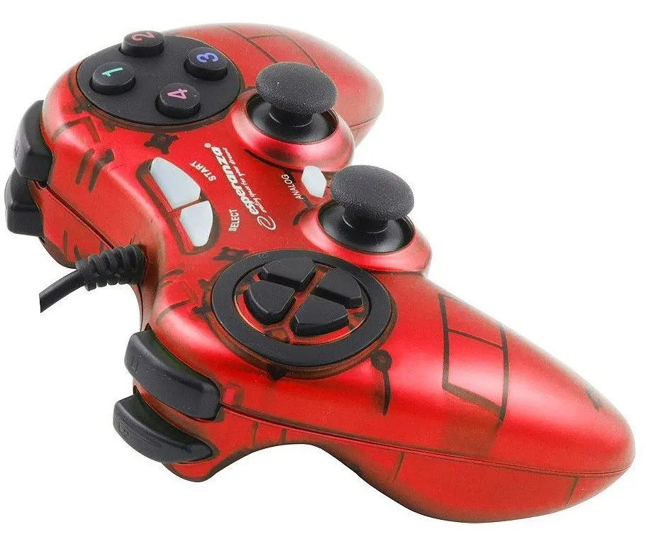 Gamepad Esperanza Fighter Red/Black (EGG105R)