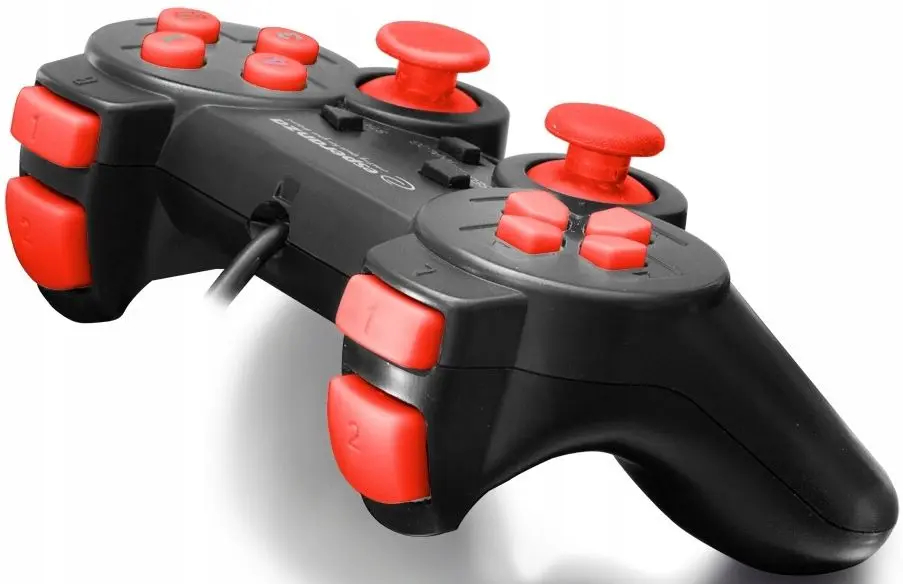 Gamepad Esperanza Warrior EGG102R (Black/Red)