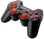 Gamepad Esperanza Warrior EGG102R (Black/Red)