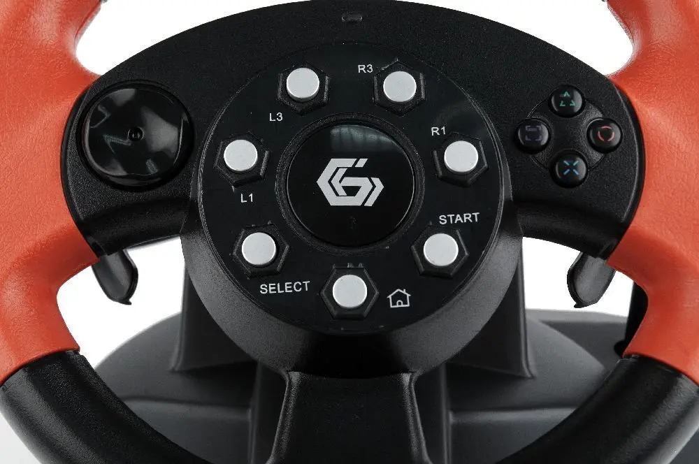 Игровой руль с педалями Gembird STR-MV-02 (Black/Red) - 5