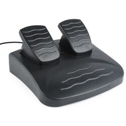 Игровой руль с педалями Gembird STR-MV-02 (Black/Red) Thumb