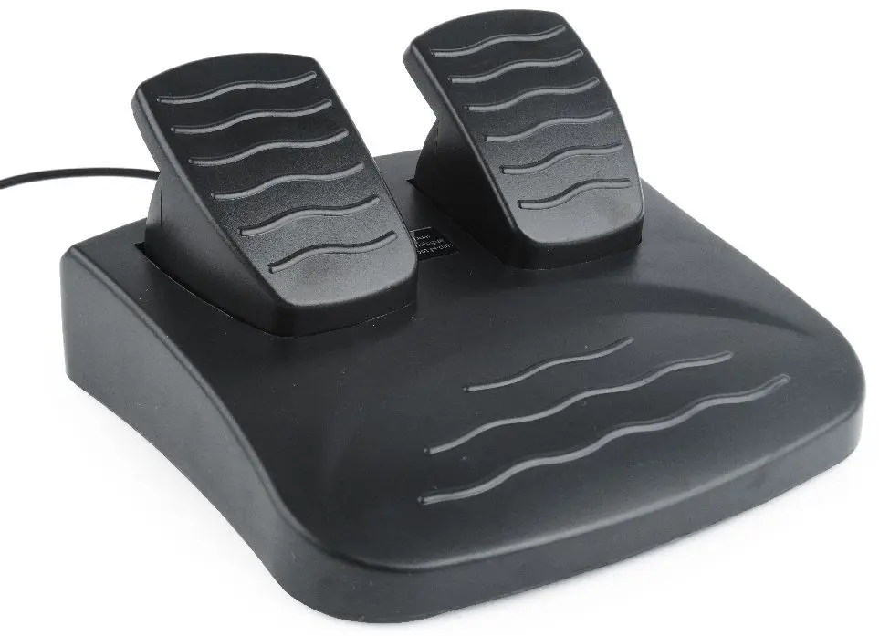 Игровой руль с педалями Gembird STR-MV-02 (Black/Red) - 7