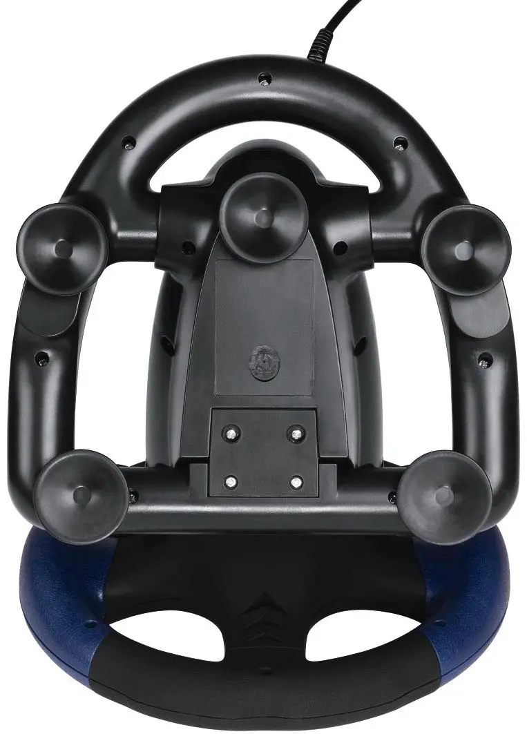 Игровой руль с педалями Hama uRage GripZ (Black/Blue) - 3
