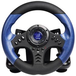 Игровой руль с педалями Hama uRage GripZ (Black/Blue)