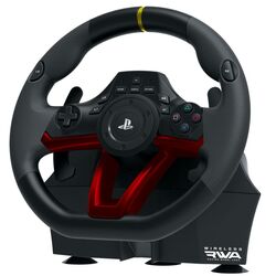 Volan pentru jocuri cu pedale Hori APEX (Black/Red) Thumb