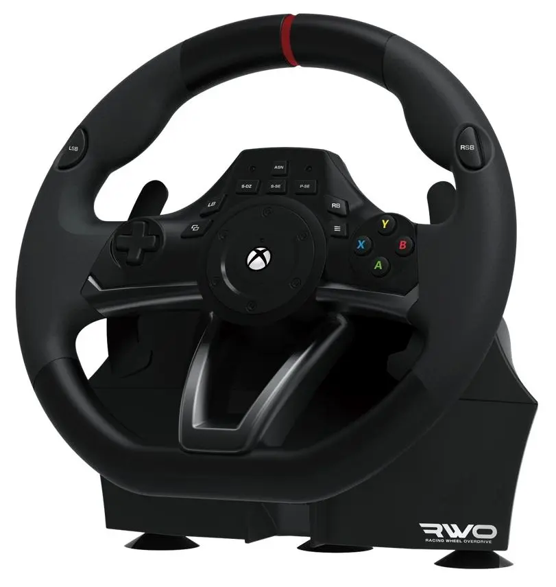Volan pentru jocuri cu pedale Hori Racing Wheel Overdrive (Black) - 3