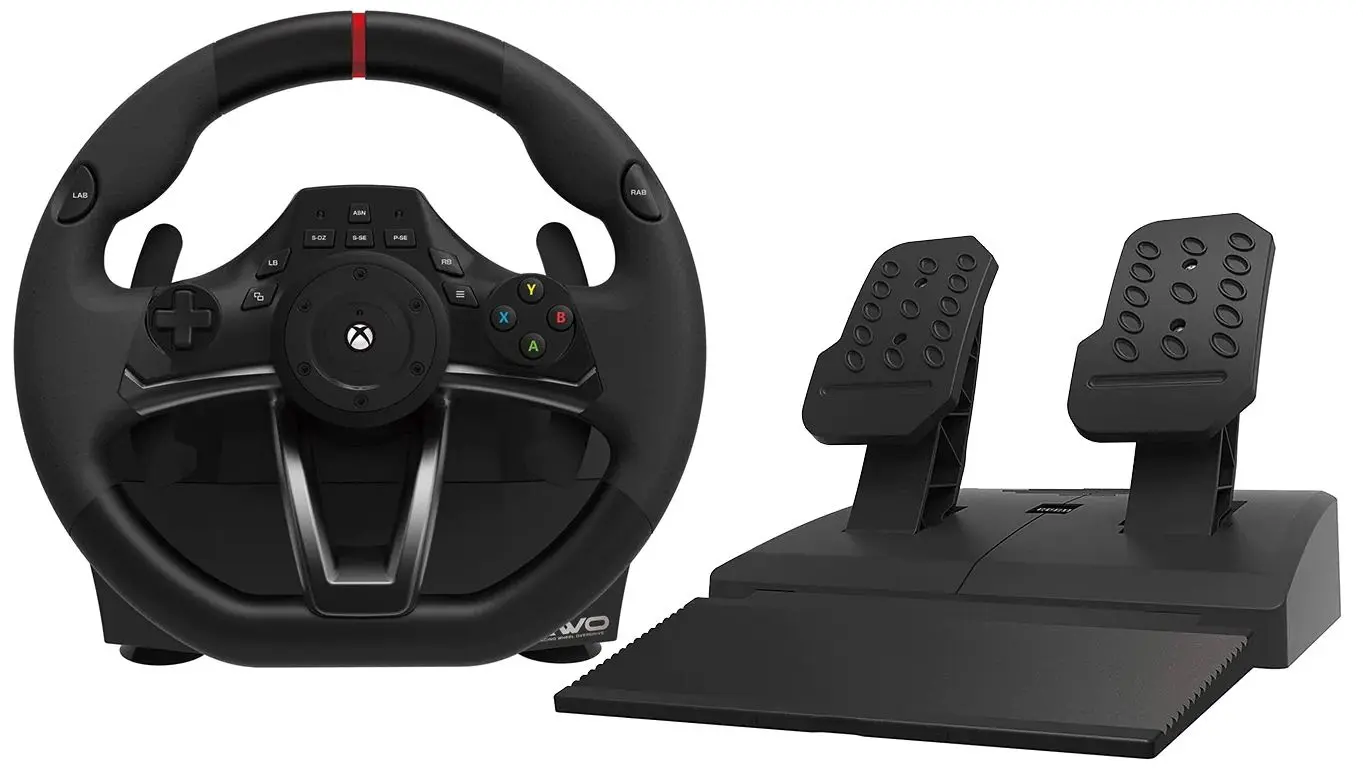 Volan pentru jocuri cu pedale Hori Racing Wheel Overdrive (Black) - 5