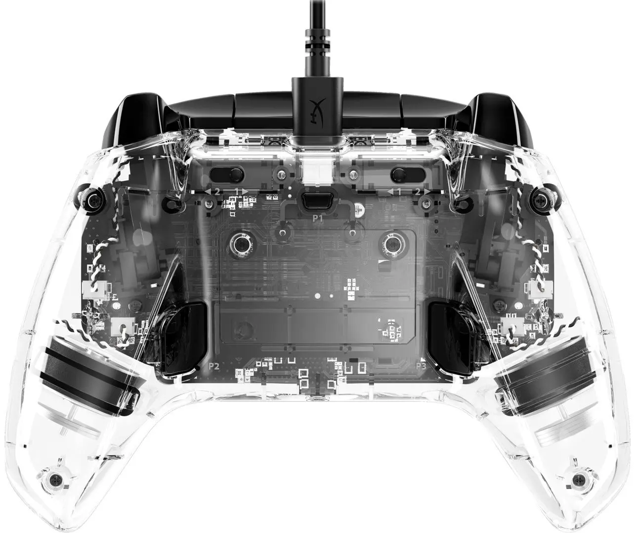 Gamepad HyperX Clutch Gladiate RGB (Transparent)