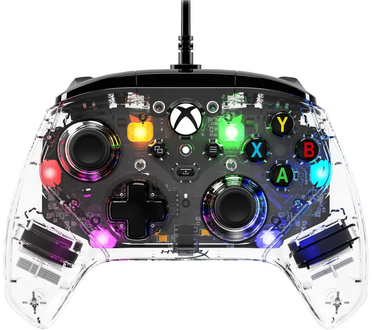 Gamepad HyperX Clutch Gladiate RGB (Transparent)