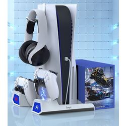 Statie de incarcare 3in1 iPega PG-P5023A (White) Thumb