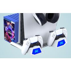 Statie de incarcare 3in1 iPega PG-P5023A (White) Thumb