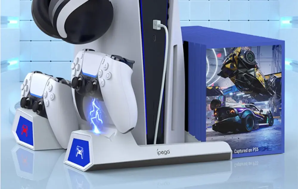 Statie de incarcare 3in1 iPega PG-P5023A (White) - 4