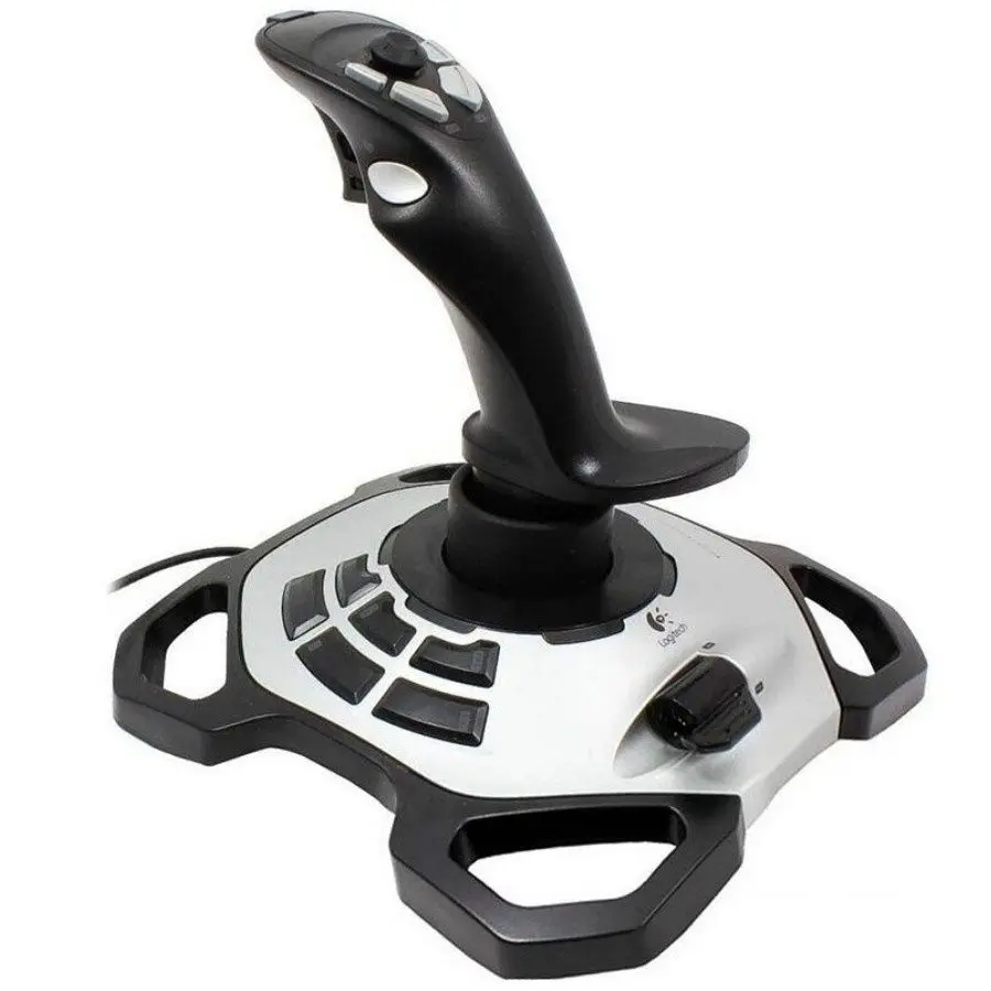 Joystick Logitech Extreme 3D Pro (Black/Silver) - 2