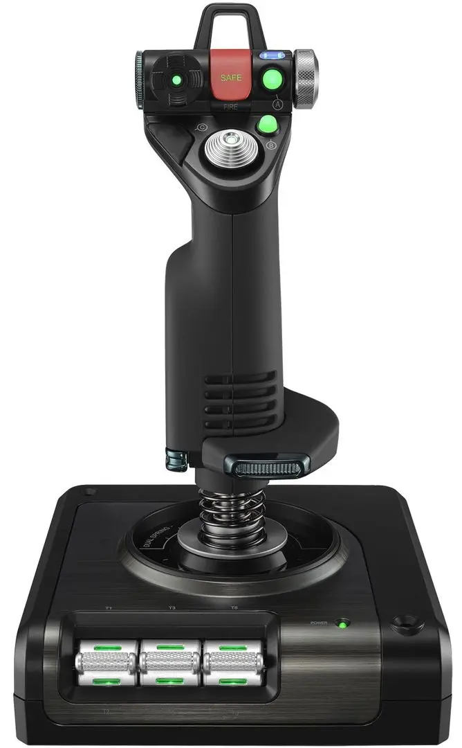 Joystick Logitech G X52 Professional Hotas (Black) - 2