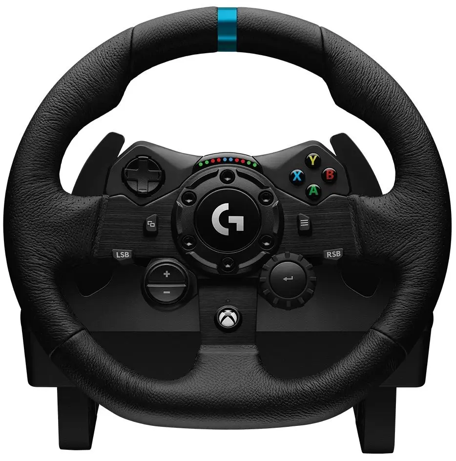 Игровой руль + педали Logitech TrueForce G923 (Black) - 2