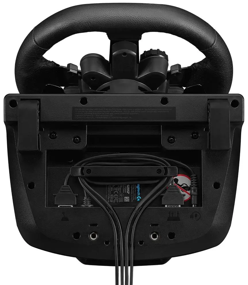 Игровой руль + педали Logitech TrueForce G923 (Black) - 6