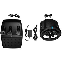 Игровой руль + педали Logitech TrueForce G923 (Black) Thumb