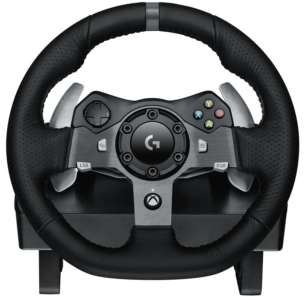 Игровой руль с педалями Logitech G920 (Black)