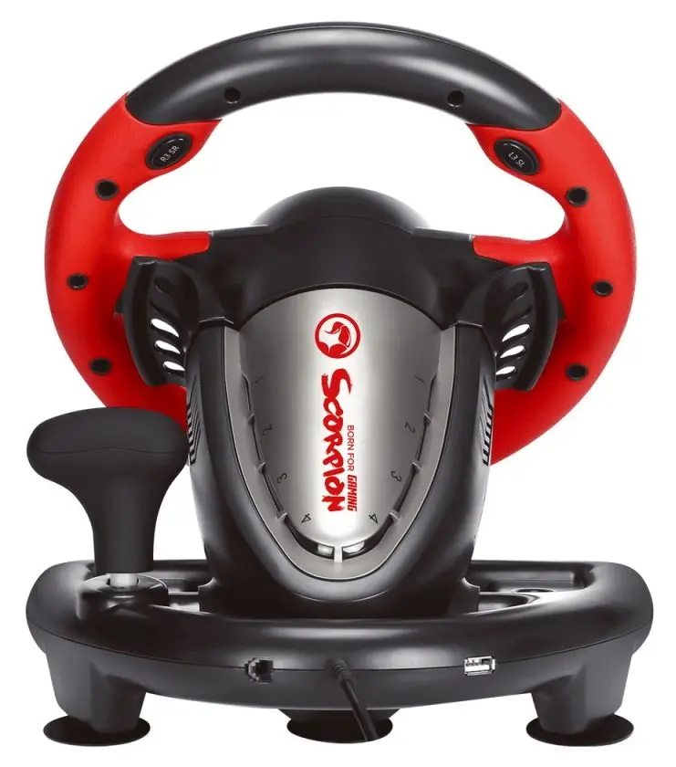 Игровой руль Marvo GT-902 (Black/Red) - 3