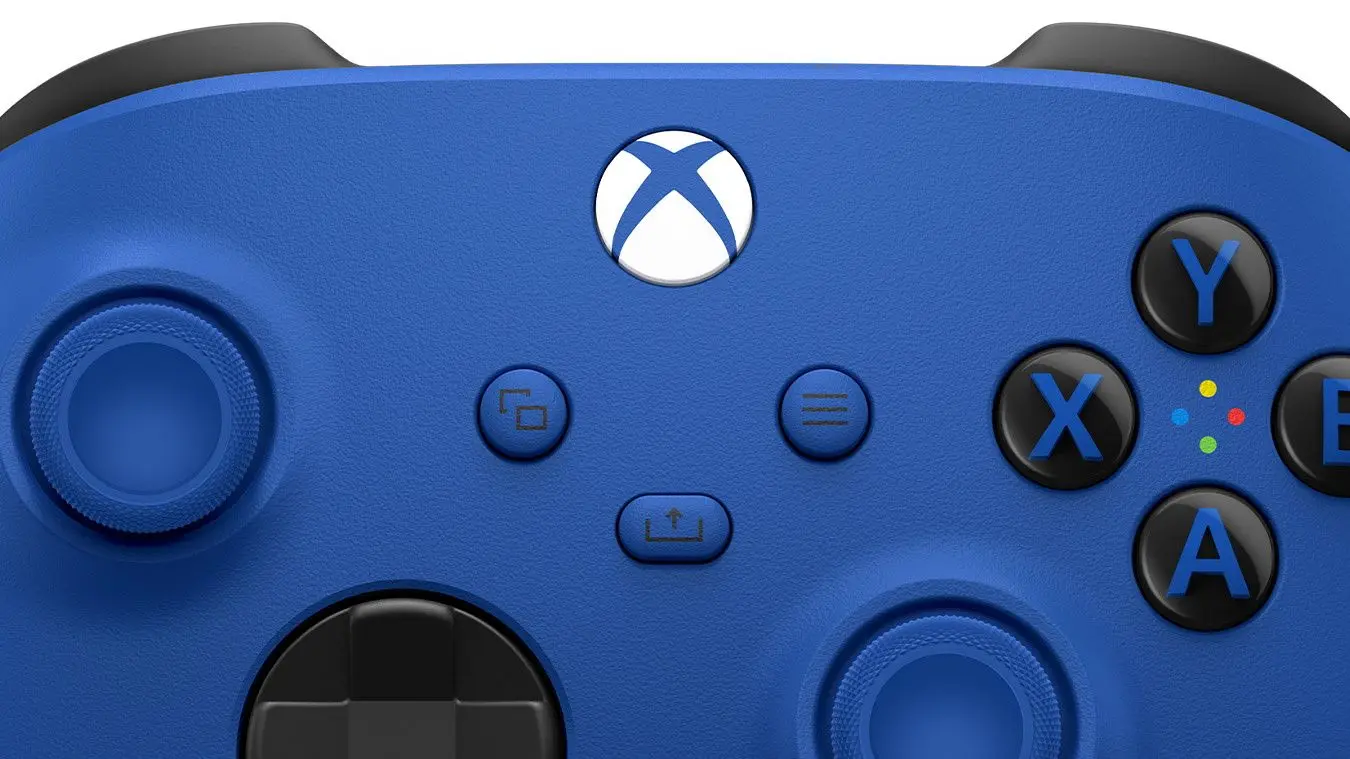 Gamepad fara fir Microsoft Xbox (Blue)