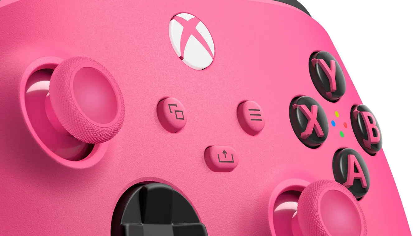 Gamepad fara fir Microsoft Xbox (Deep Pink) - 5