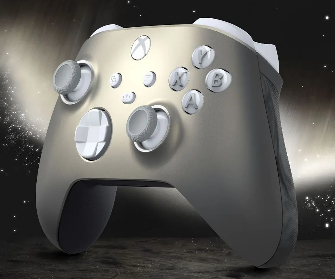 Gamepad fara fir Microsoft Xbox (Lunar Shift) - 6
