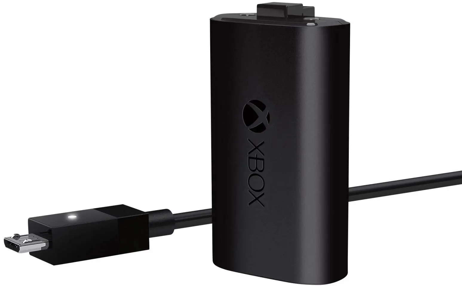 Беспроводной геймпад Microsoft Xbox One Controller + Play Charge Kit (Black) - 3