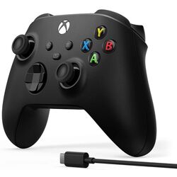 Беспроводной геймпад Microsoft Xbox One + USB-C Сable (Black) Thumb