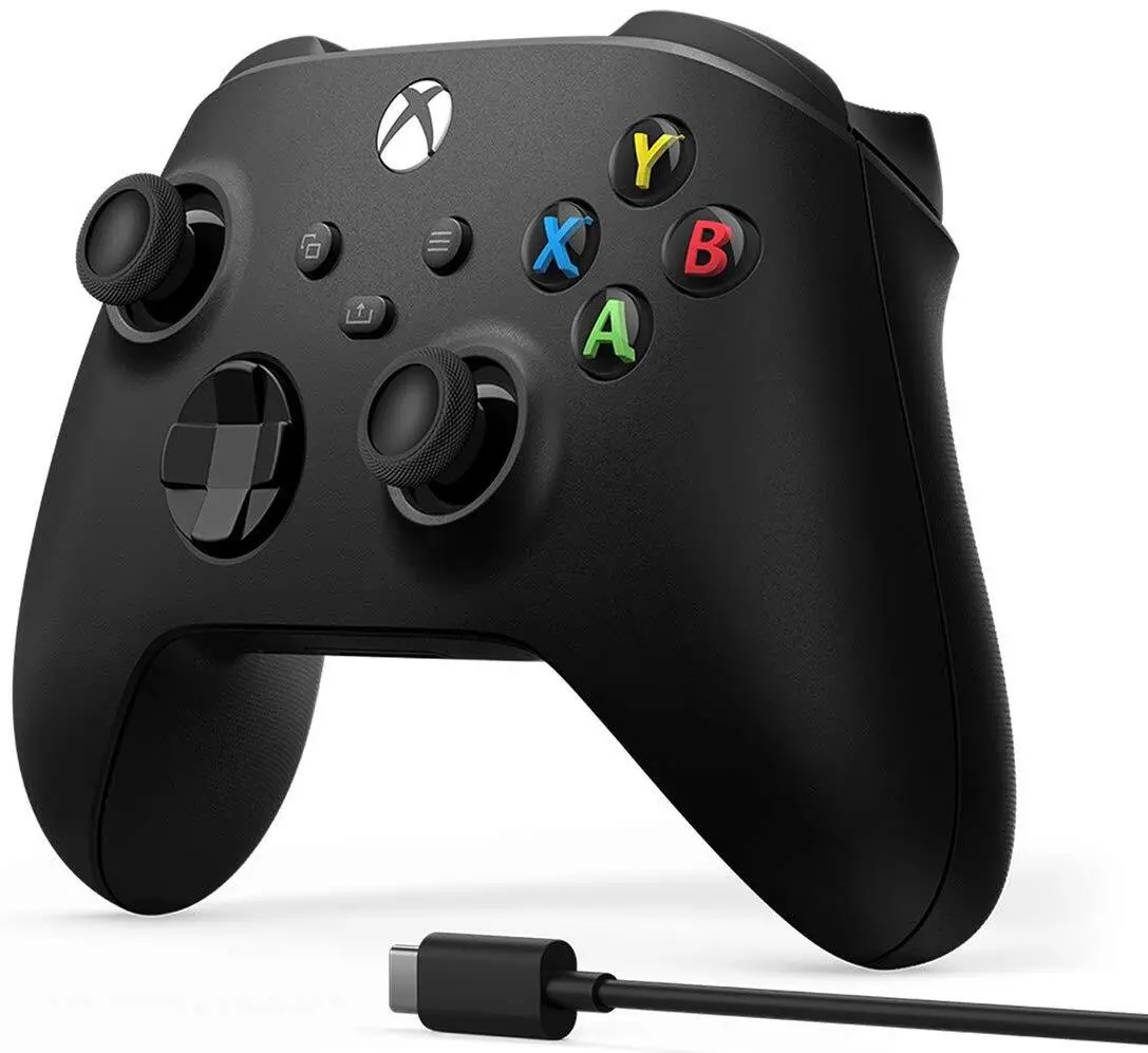 Беспроводной геймпад Microsoft Xbox One + USB-C Сable (Black) - 2
