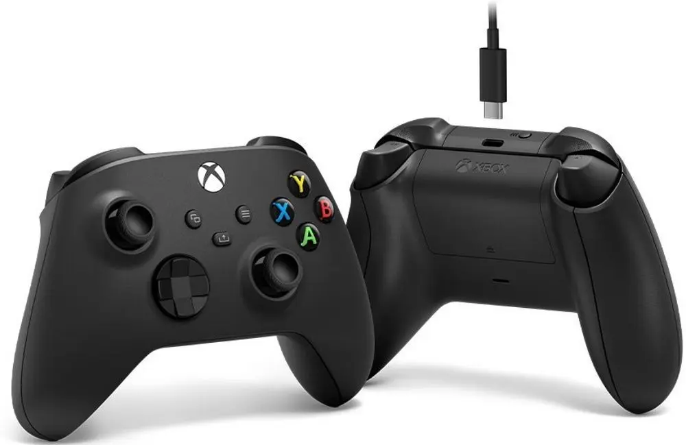 Беспроводной геймпад Microsoft Xbox One + USB-C Сable (Black) - 4