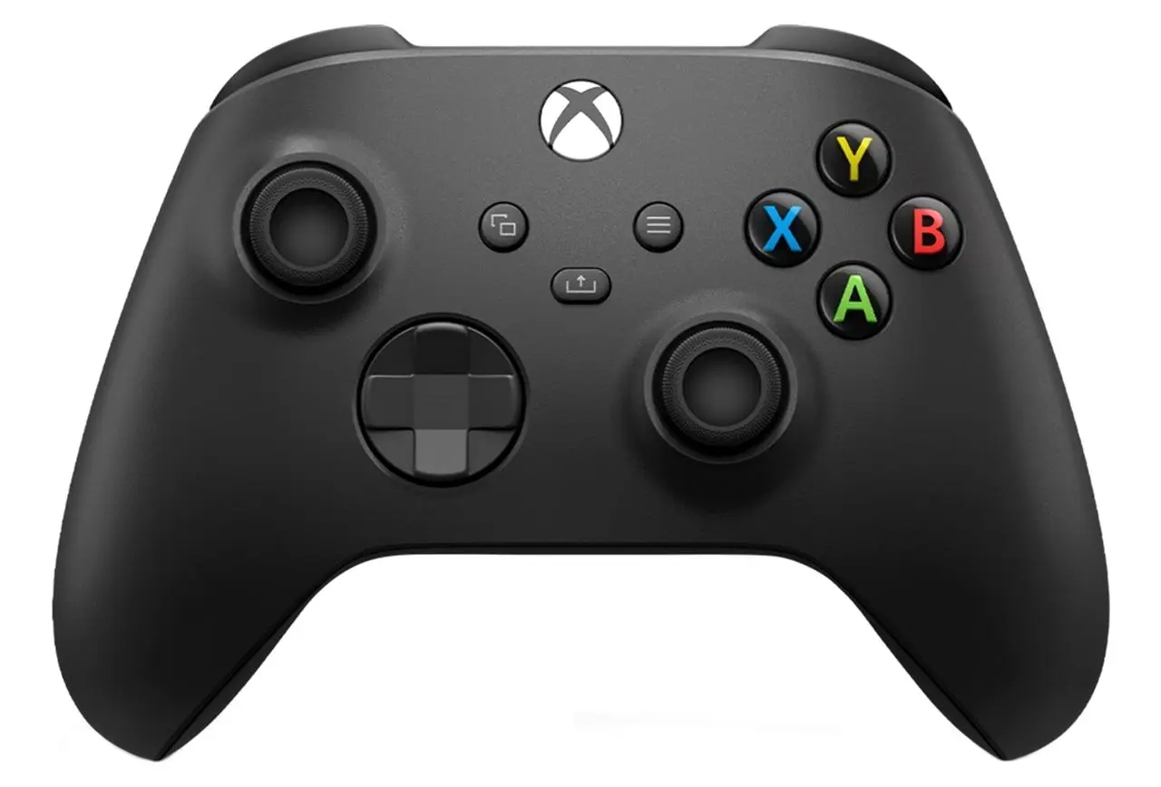 Беспроводной геймпад Microsoft Xbox QAT-00009 (Carbon Black)