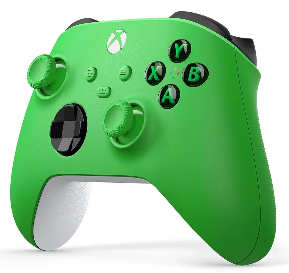 Gamepad fara fir Microsoft Xbox QAU-00091 (Velocity Green)