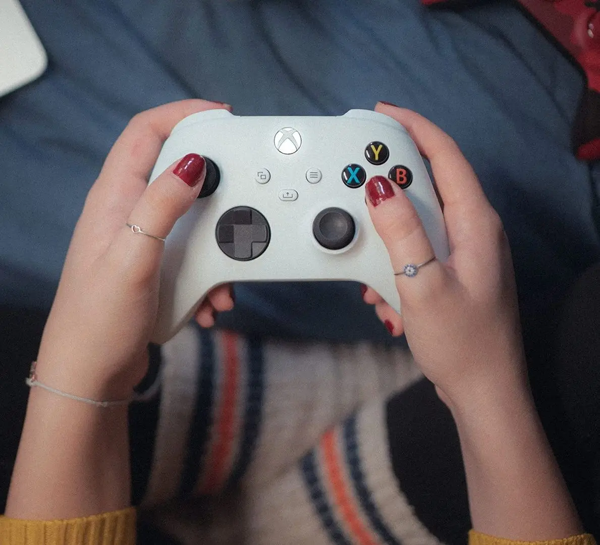 Беспроводной геймпад Microsoft Xbox (White)