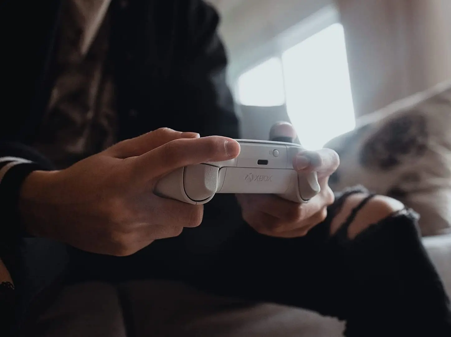 Беспроводной геймпад Microsoft Xbox (White)