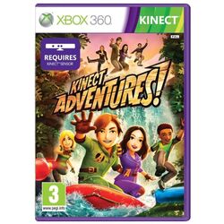 Sensor de miscare Microsoft Kinect + Kinect Adventures (Black) Thumb