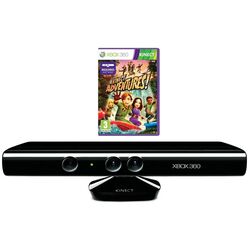 Sensor de miscare Microsoft Kinect + Kinect Adventures (Black)