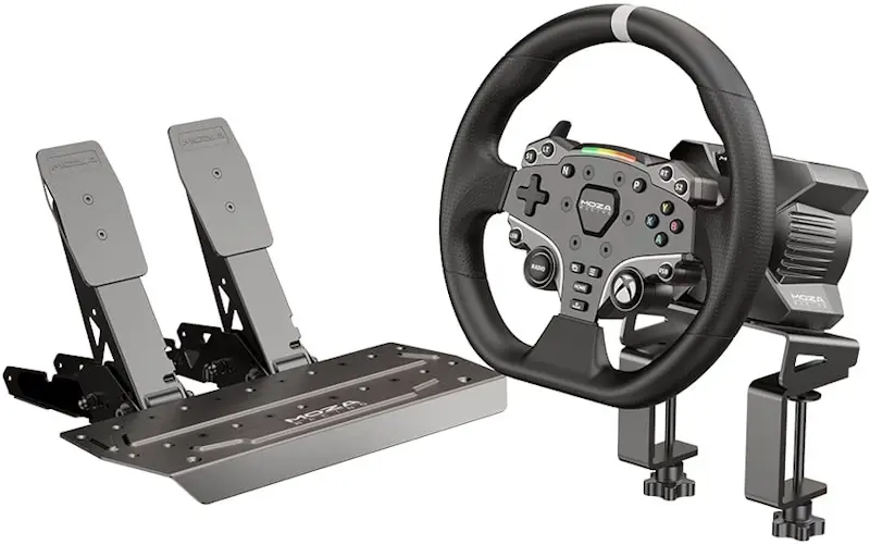 Volan gaming cu pedale MOZA R3 Racing for Xbox & PC (Black)