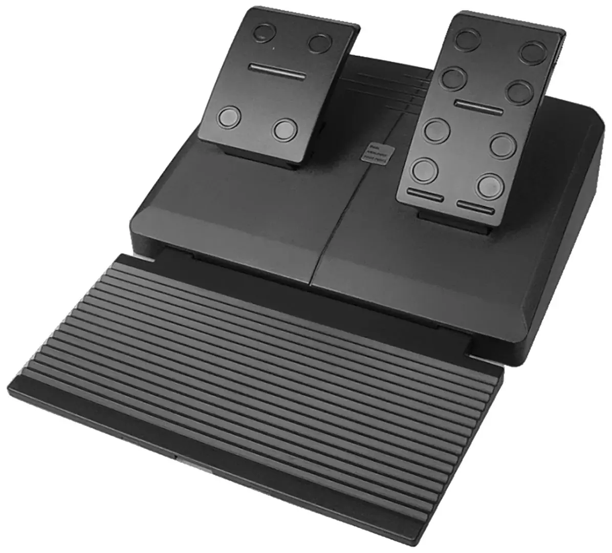 Volan pentru jocuri cu pedale Myria MG7400 (Black/Yellow) - 3