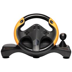 Игровой руль с педалями Myria MG7400 (Black/Yellow)