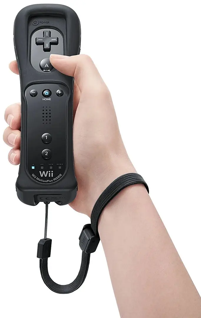 Игровой контроллер Nintendo Wii Remote Plus + Wii Motion Plus (Black) - 2