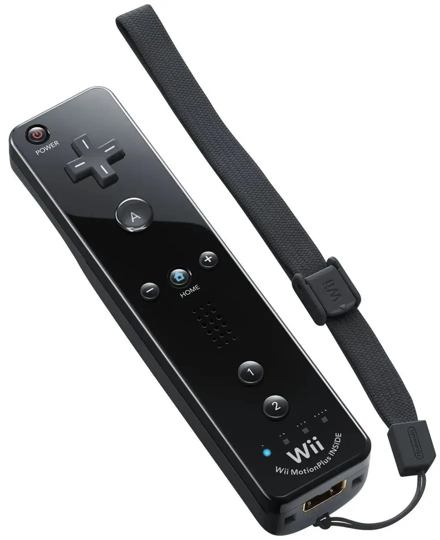 Игровой контроллер Nintendo Wii Remote Plus + Wii Motion Plus (Black) - 3