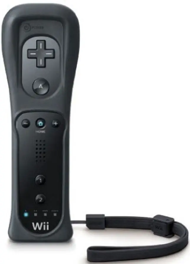 Игровой контроллер Nintendo Wii Remote Plus + Wii Motion Plus (Black)