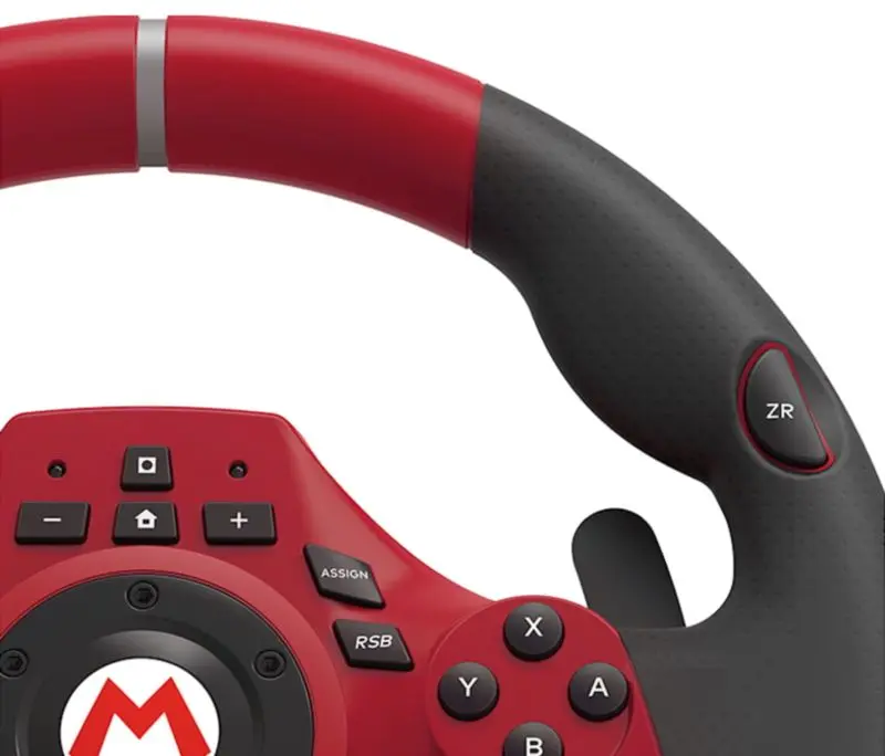 Volan pentru jocuri cu pedale Nintendo Switch Mario Kart Pro Deluxe (Red) - 3