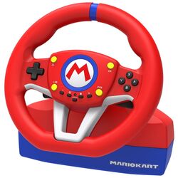 Volan pentru jocuri cu pedale Nintendo Switch Mario Kart Pro Mini (Red) Thumb