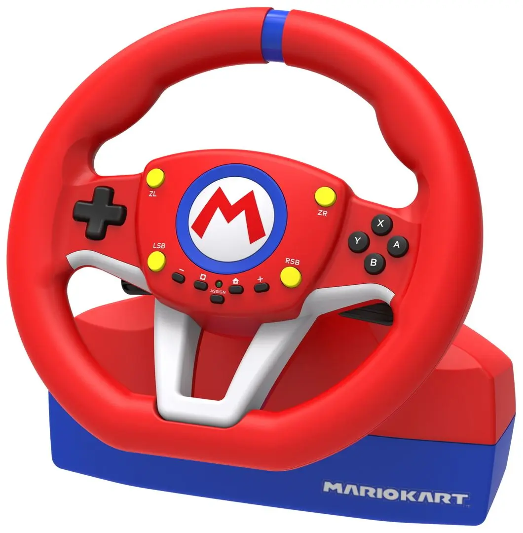 Volan pentru jocuri cu pedale Nintendo Switch Mario Kart Pro Mini (Red) - 2