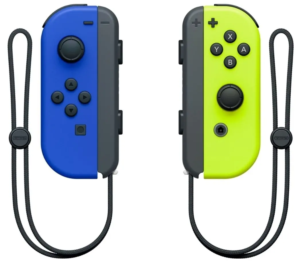 Игровые контроллеры Nintendo Switch Joy-Con Set (Blue/Neon Yellow)