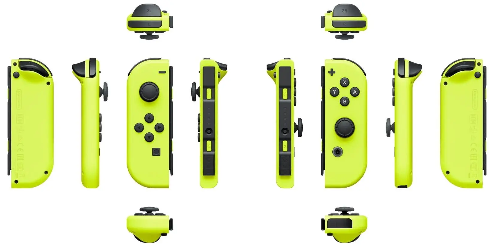 Игровые контроллеры Nintendo Switch Joy-Con Set (Neon Yellow) - 4