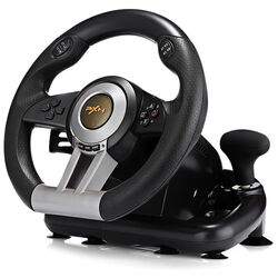 Volan pentru jocuri cu pedale PXN V3 Pro (Black) Thumb