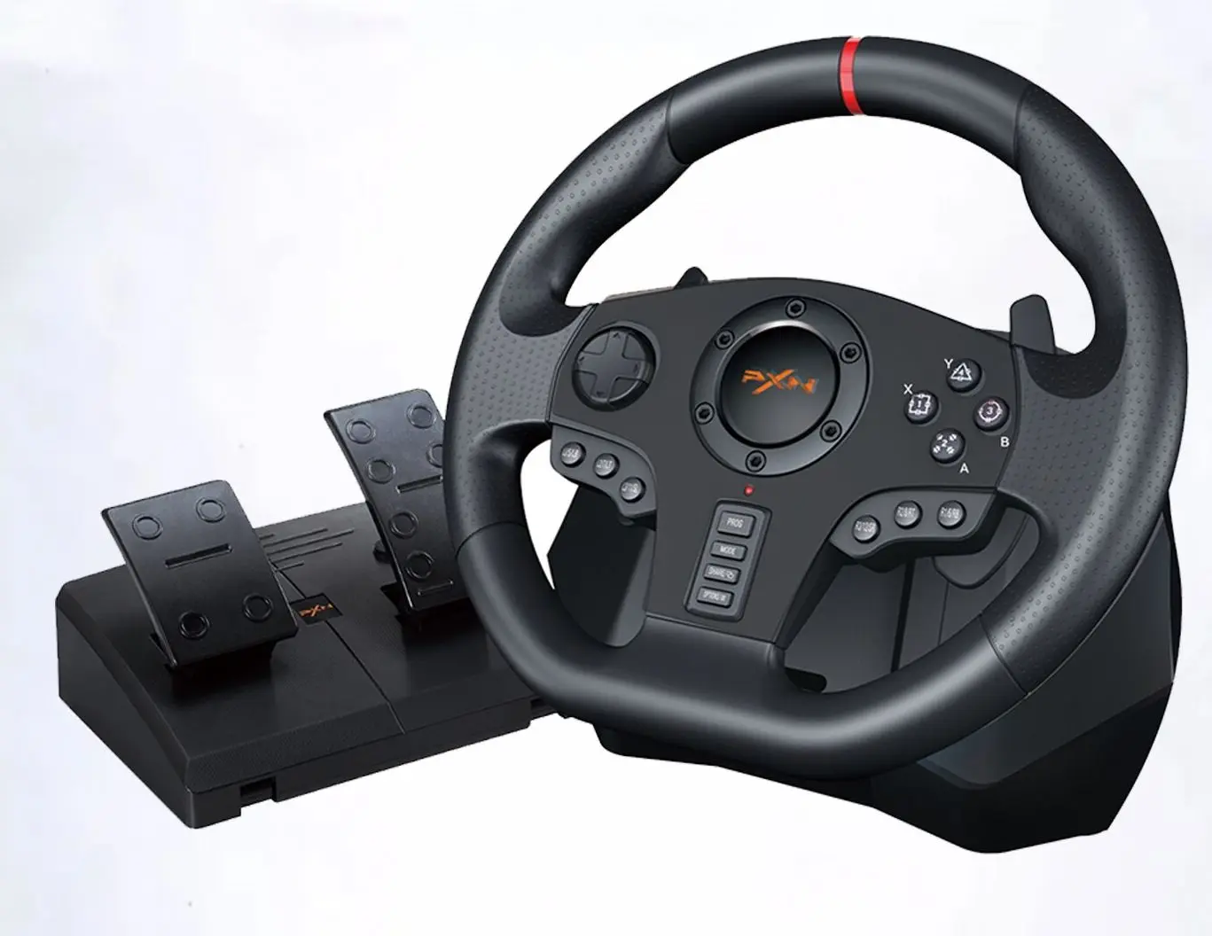 Volan pentru jocuri cu pedale PXN V900 (Black)