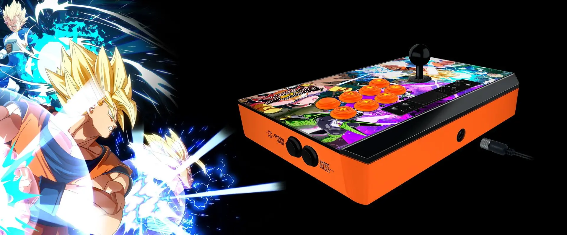 Аркадный джойстик Razer Arcade Stick Pro - Dragon Ball FighterZ Edition (Multicolor) - 6